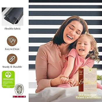 ブラインド s2 Amazon.com: SEEYE Cordless Zebra Blinds for Window, French